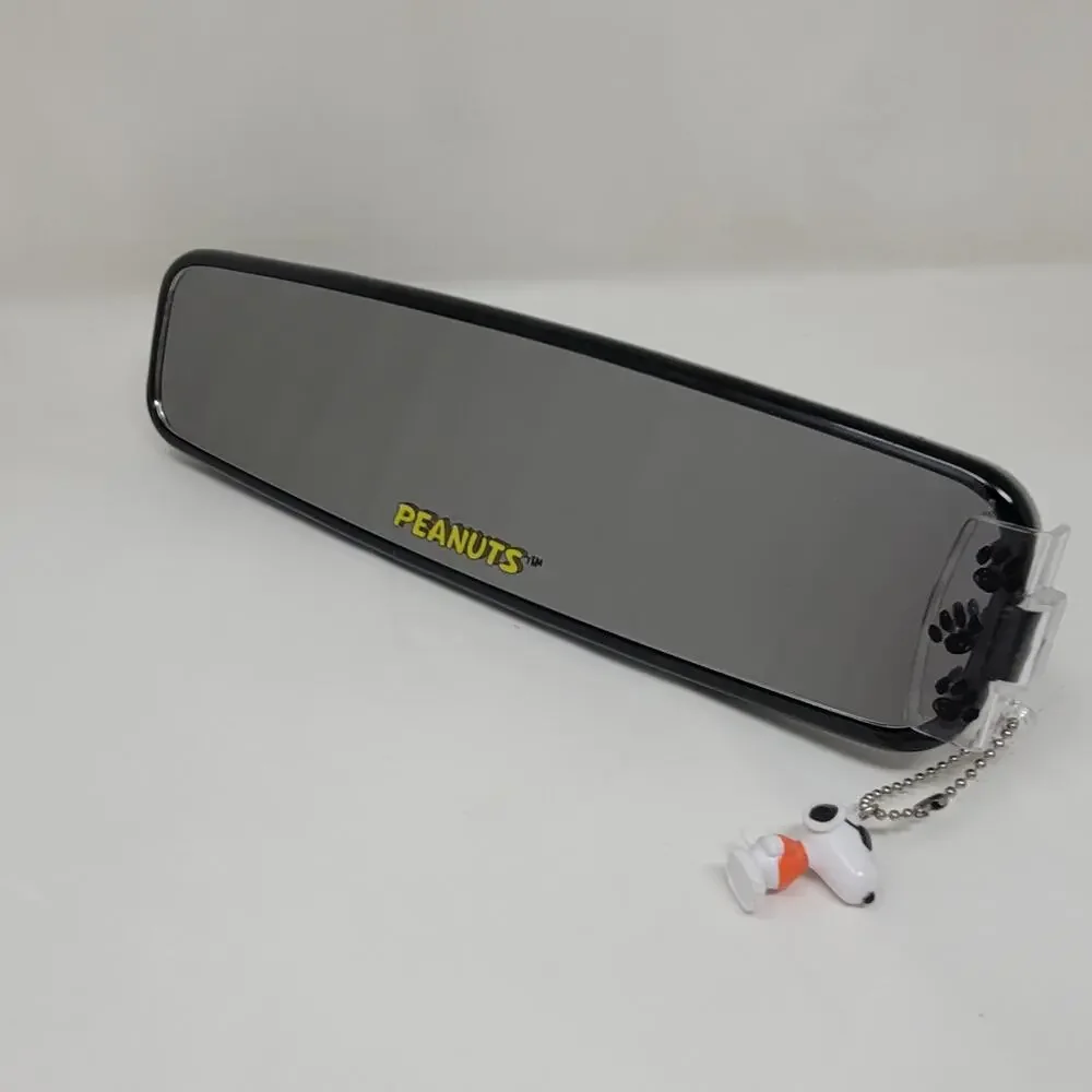 🆕 DinoVille Peanut Car Rearview Wide Mirror with Snoopy Charm